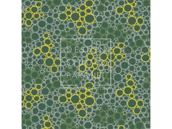 Ковровое покрытие Ege Erté Collection air bubbles green RF5220506